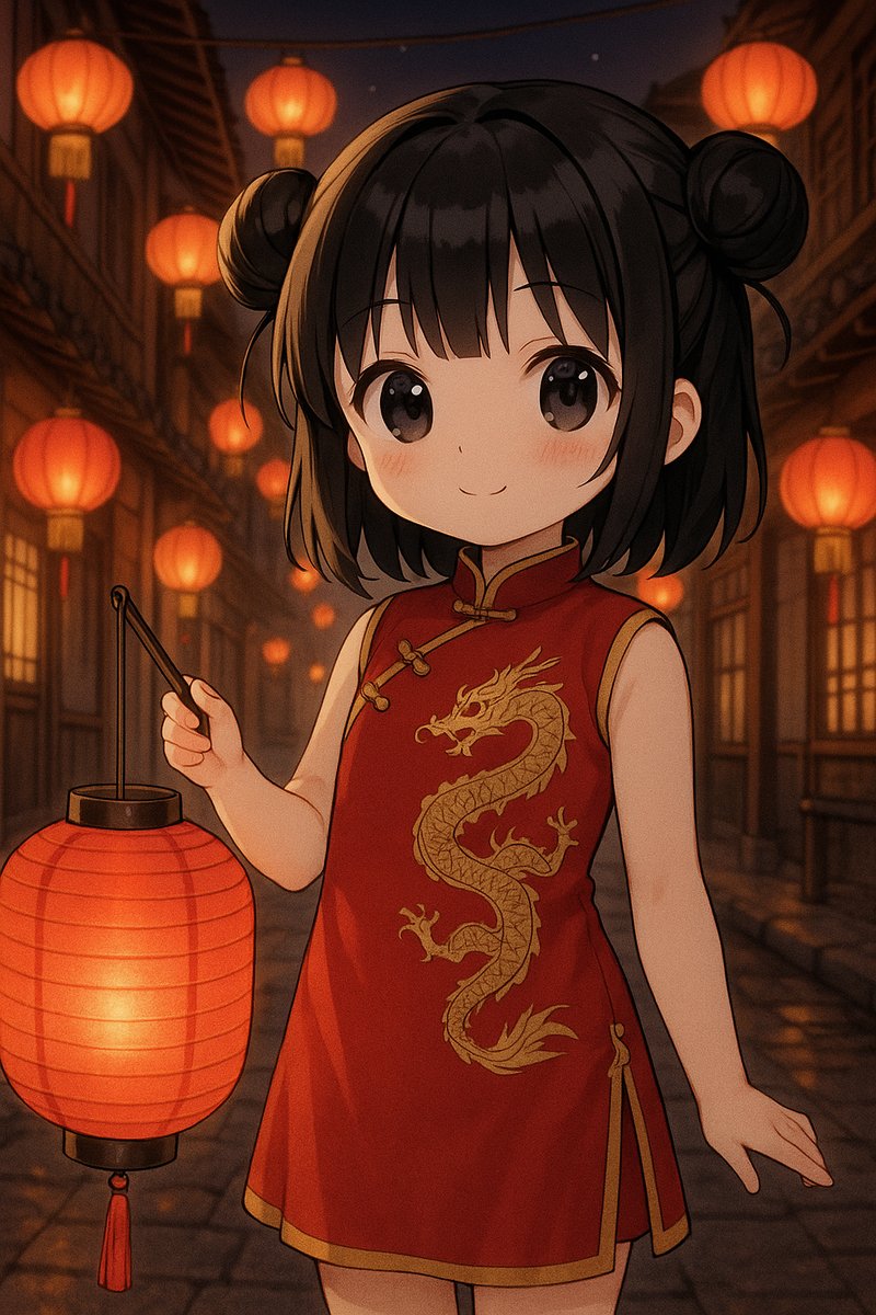 学生情侣动漫-灯笼少女