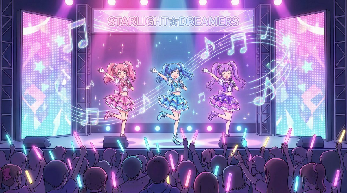 学生情侣动漫-偶像梦幻舞台